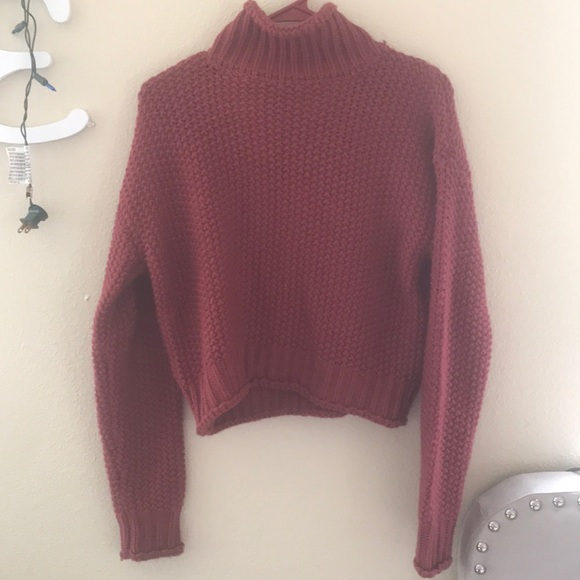 Cropped knit sweater - Picture 2 of 2